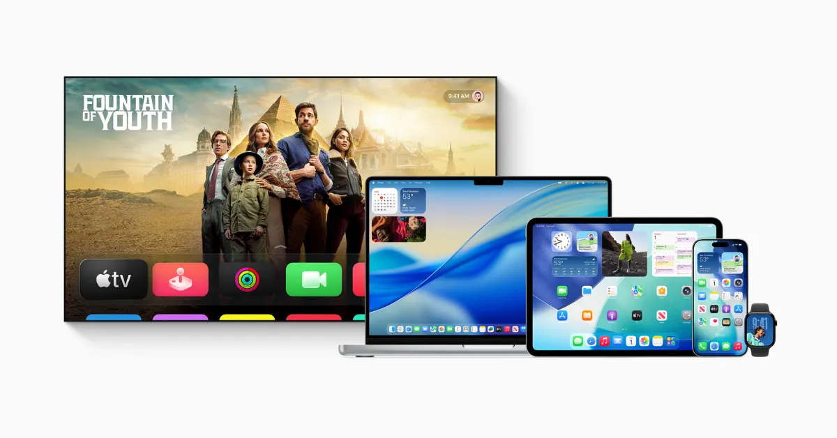 全新設計橫跨 iOS 26、iPadOS 26、macOS Tahoe 26、watchOS 26 和 tvOS 26，打造更為和諧一致的體驗，同時仍保有每個平台獨有的特色。