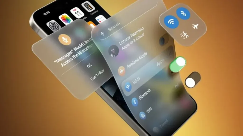 WWDC 即將登場:iOS 26 全面革新功能及重點,爆料整理搶先看 2 有傳言稱 iOS 26 將採用更半透明、受玻璃啟發的美學設計。